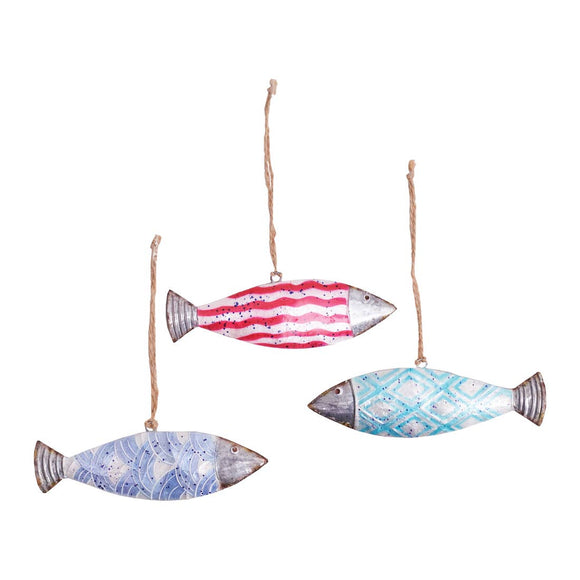Harpswell Fish Ornaments