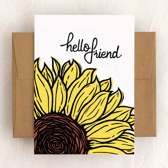 Hello Friend - Card