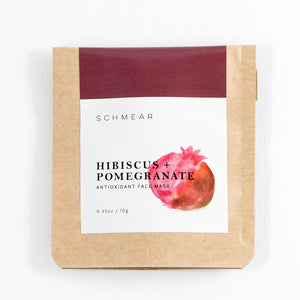 Hibiscus + Pomegranate Mini • Antioxidant Face Mask