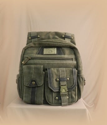 Olive Hiking Backpack Small #3934