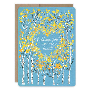 Trees - Holding You Sympathy Card