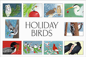 Holiday Birds Card Set