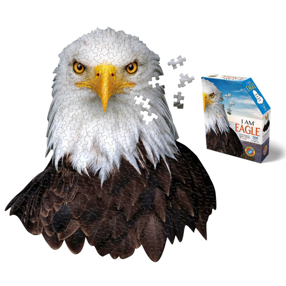 I Am Eagle 550 Piece Puzzle by Madd Capp