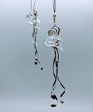Jellyfish Earrings by Designs in Glass
