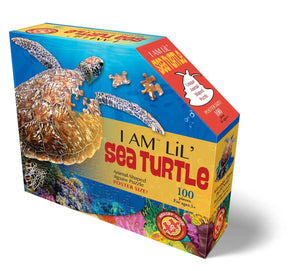 I Am Lil Sea Turtle 100 Piece Puzzle