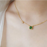 Infinite Emerald Necklace