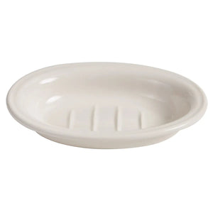 Ironstone Oval Soap Dish