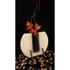 Ivory - Ying Yang Moon Vase