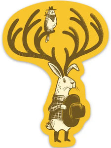 Jackalope Sticker