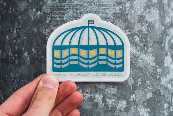Seattle Kingdome Sticker - Seattle Sticker