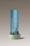 Ceramic Luminaire Accent Lamp with Midnight Shade