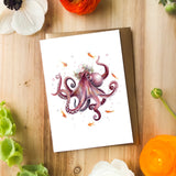 Lady Octopus | Greeting Card