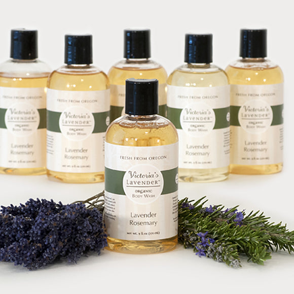 Organic Body Wash - Lavender Rosemary