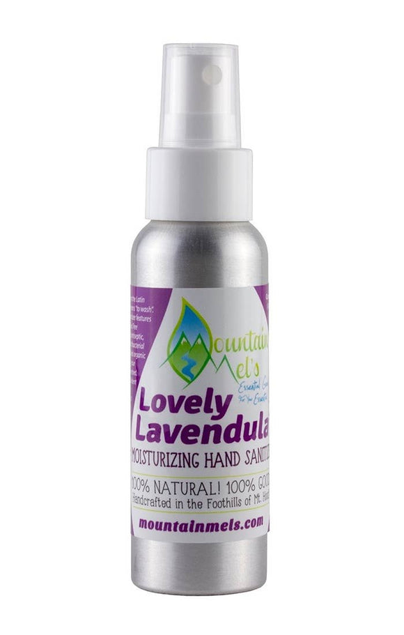Lovely Lavendula Moisturizing Hand Sanitizer  -Mountain Mel's Goods