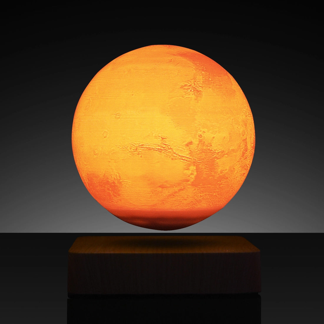 Levitation Mars Lamp, 3D Print Floating Mars
