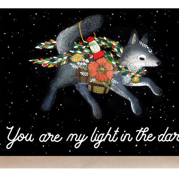 Light in the Dark Greeting Card