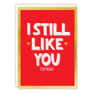 Like You Valentine's Day Card