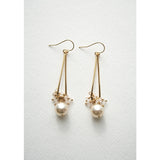 Long Pearl Earrings