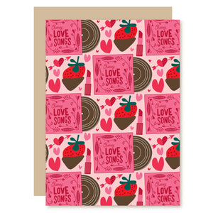 Love Songs Valentine's Day Card