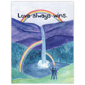 Love Always Wins Card