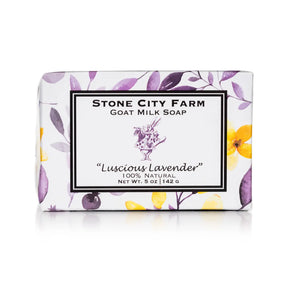 Luscious Lavender Goat Milk Soap