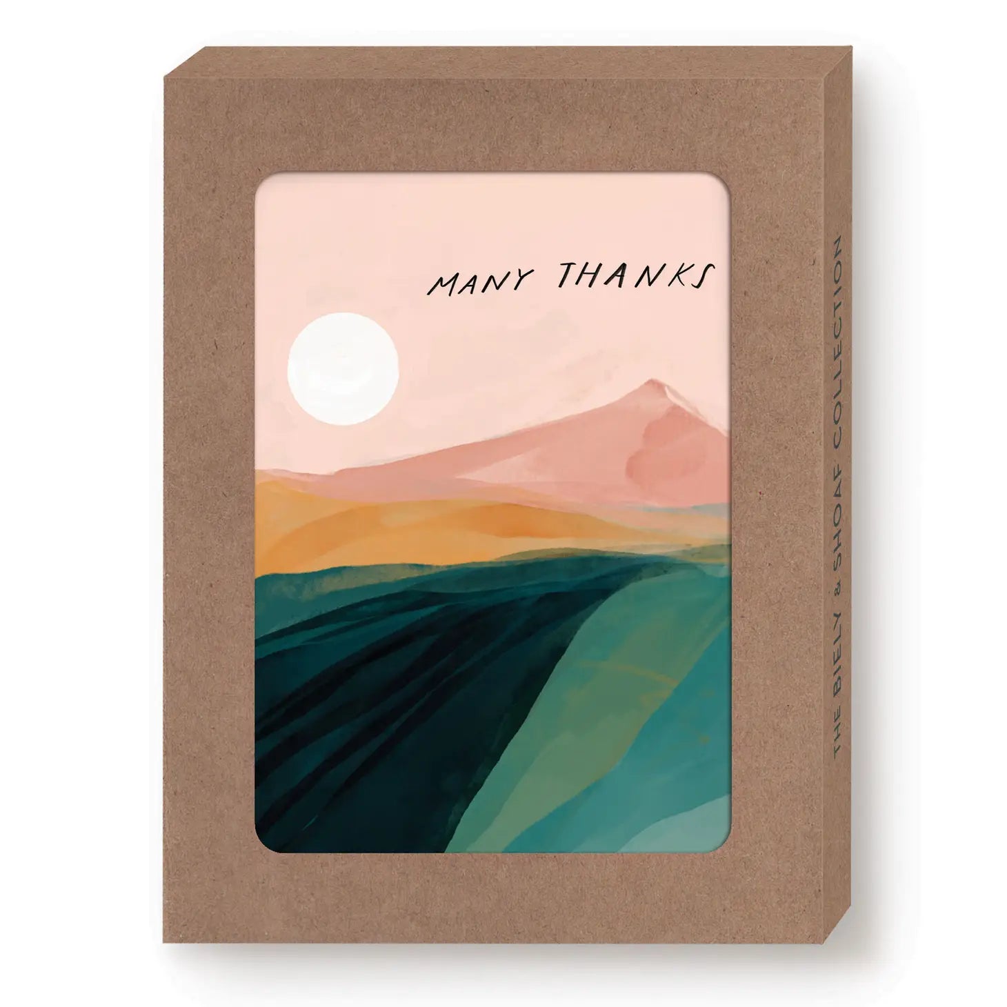 Many Thanks Boxed Cards - Set of 10
