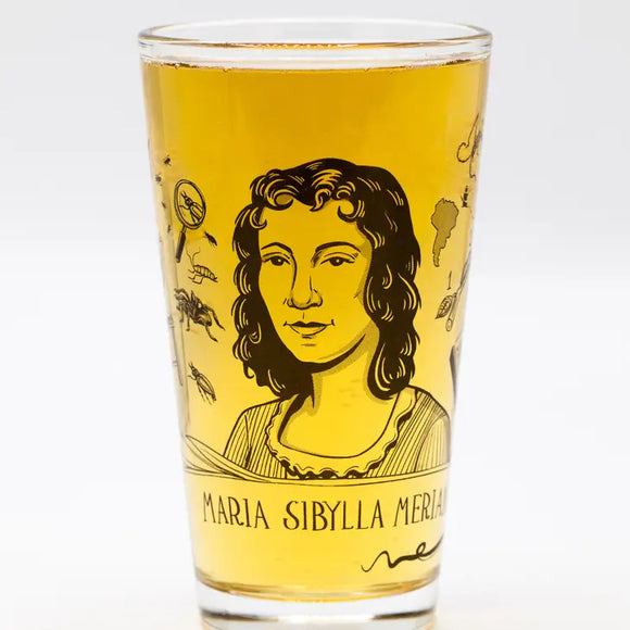 Maria Sibylla Merian Pint Glass