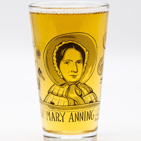 Mary Anning Pint Glass