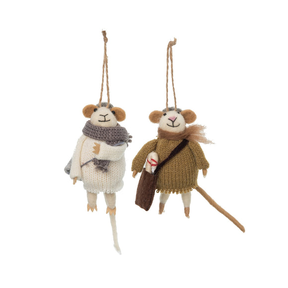Merry Mice Ornaments