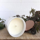 Mistletoe Soy Candle - White