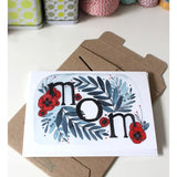 Mom with Poppies Card