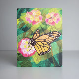 Monarch Butterflies Blank Greeting Card