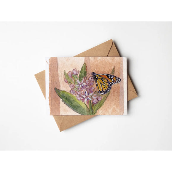 Monarch Butterfly 5x7 Greeting Card