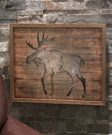 Rustic Moose Design