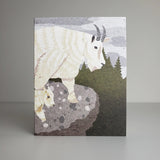 Mountain Goat Blank Greeting Card