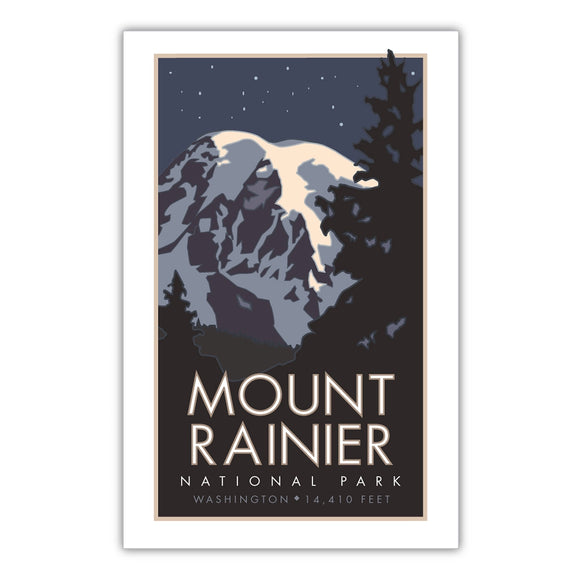 Mt. Rainier Poster  11