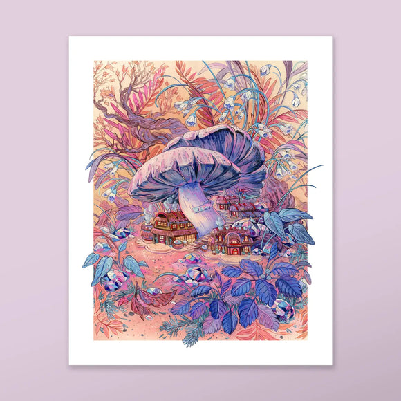 Mushroom Grove - Fine Art Print