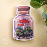 Mushroom Terrarium Sticker