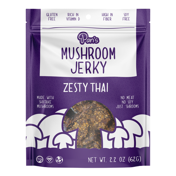 Mushroom Jerky - Zesty Thai