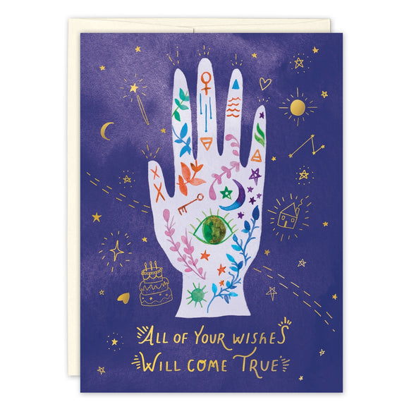 Mystic Hand Birthday Card