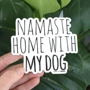 Namaste Home With My Dog