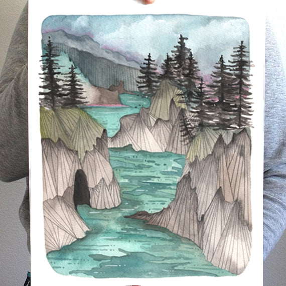 Natural Bridge - 11x14