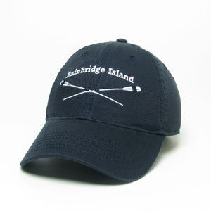 Bainbridge Island Embroidered Hat | Navy