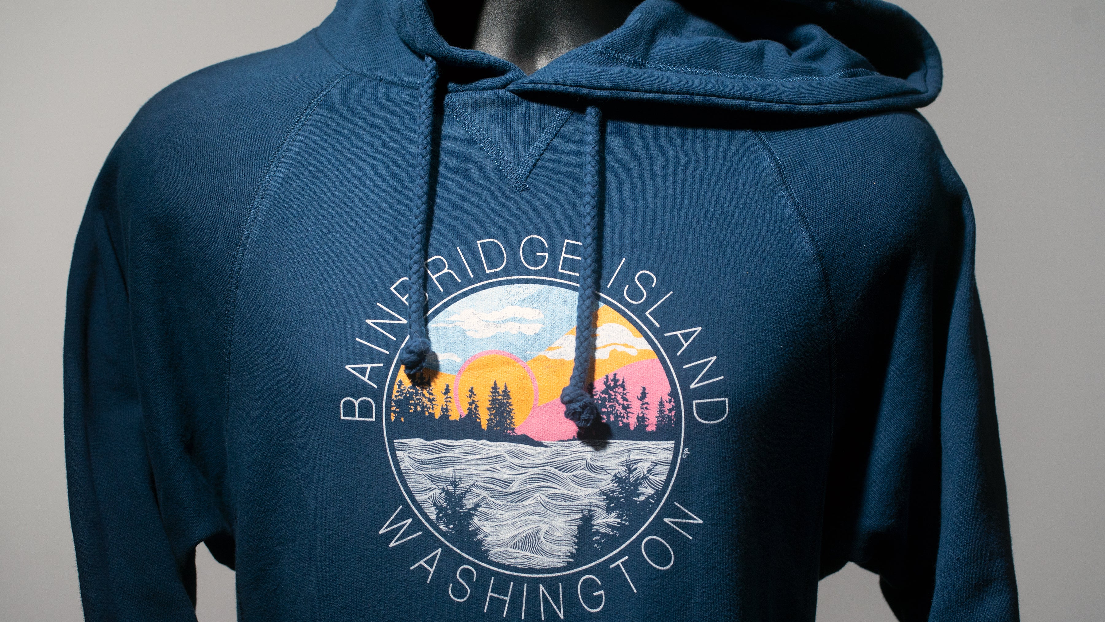 Bainbridge Island Sunset Hoodie | Navy