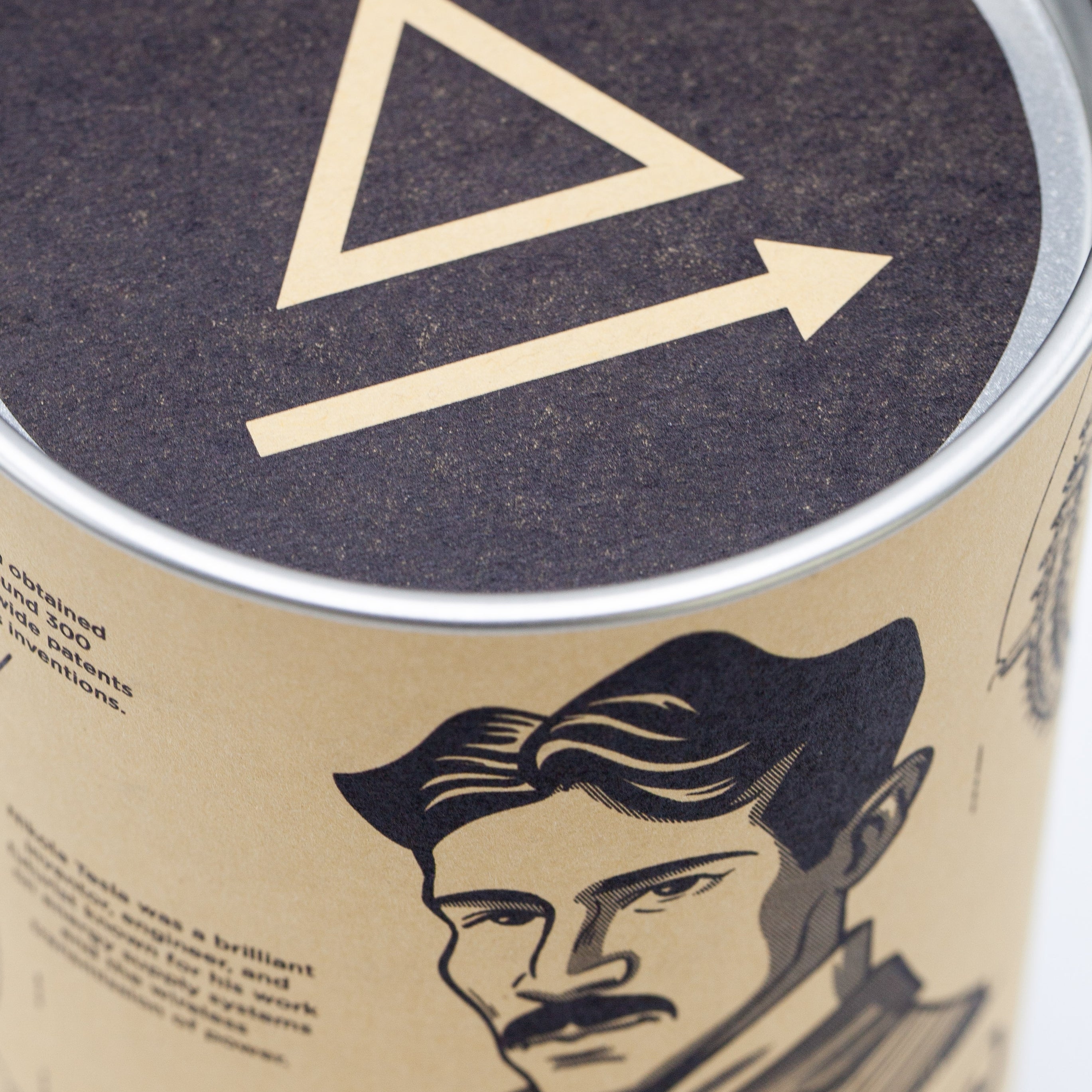Nikola Tesla - Heroes of Science Pint Glass