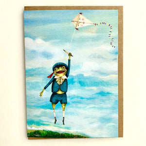 "No More Chores for Froggie!" Single Card