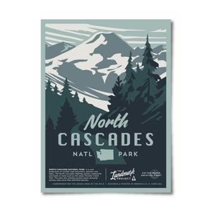 North Cascades National Park | 12x16 Poster