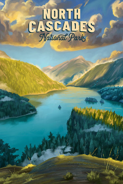 North Cascades Poster (Pre Order)