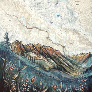 North Cascades National Park Fine Art Matted Print