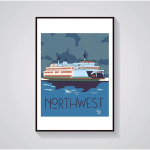 Northwest Ferry Giclee Print